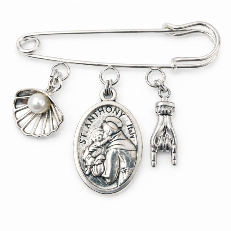 Bijou-corse- "e breve", Broche “A Fede è a Forza” Bijou-corse- "e breve", Broche “A Fede è a Forza”