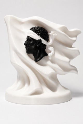 Bandera - le drapeau corse en figurine 3D en PLA bandera-figurine-corse-3d-testa-mora-drapeau-corse-face